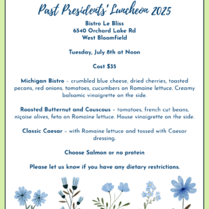 Past Presidents Luncheon